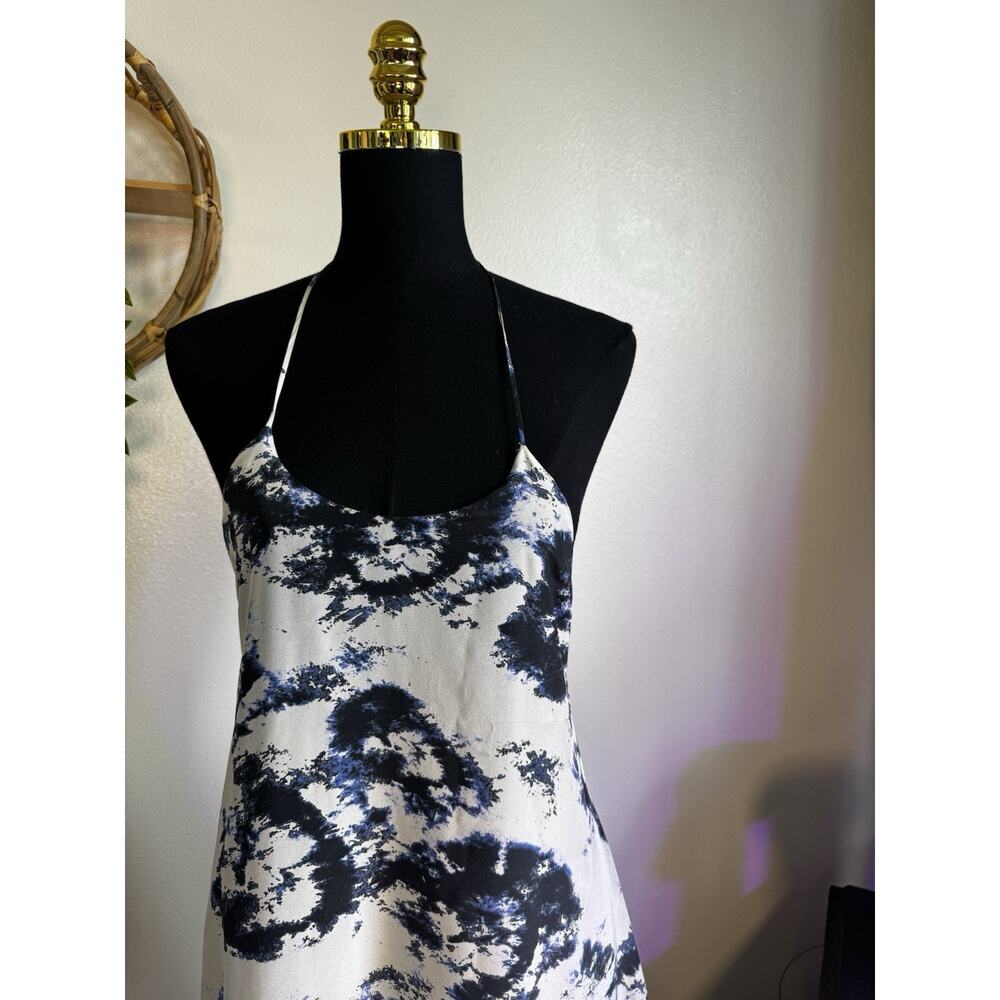 100% Silk Rory Beca Tie Dye Slip Dress | Boho | Festival | Backless | Cool Girl - Picture 8 of 15